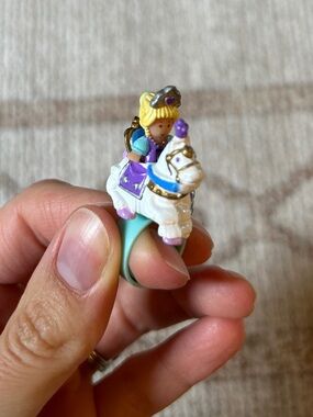 Vintage 1993 Polly Pocket Pony Parade Ring